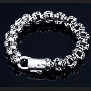 Stainless Steel Skull bracelet